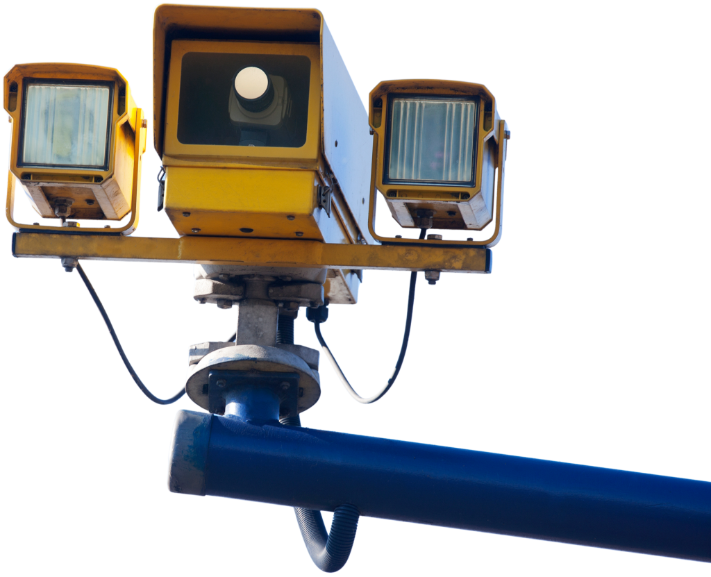 A UK Yellow speed camera